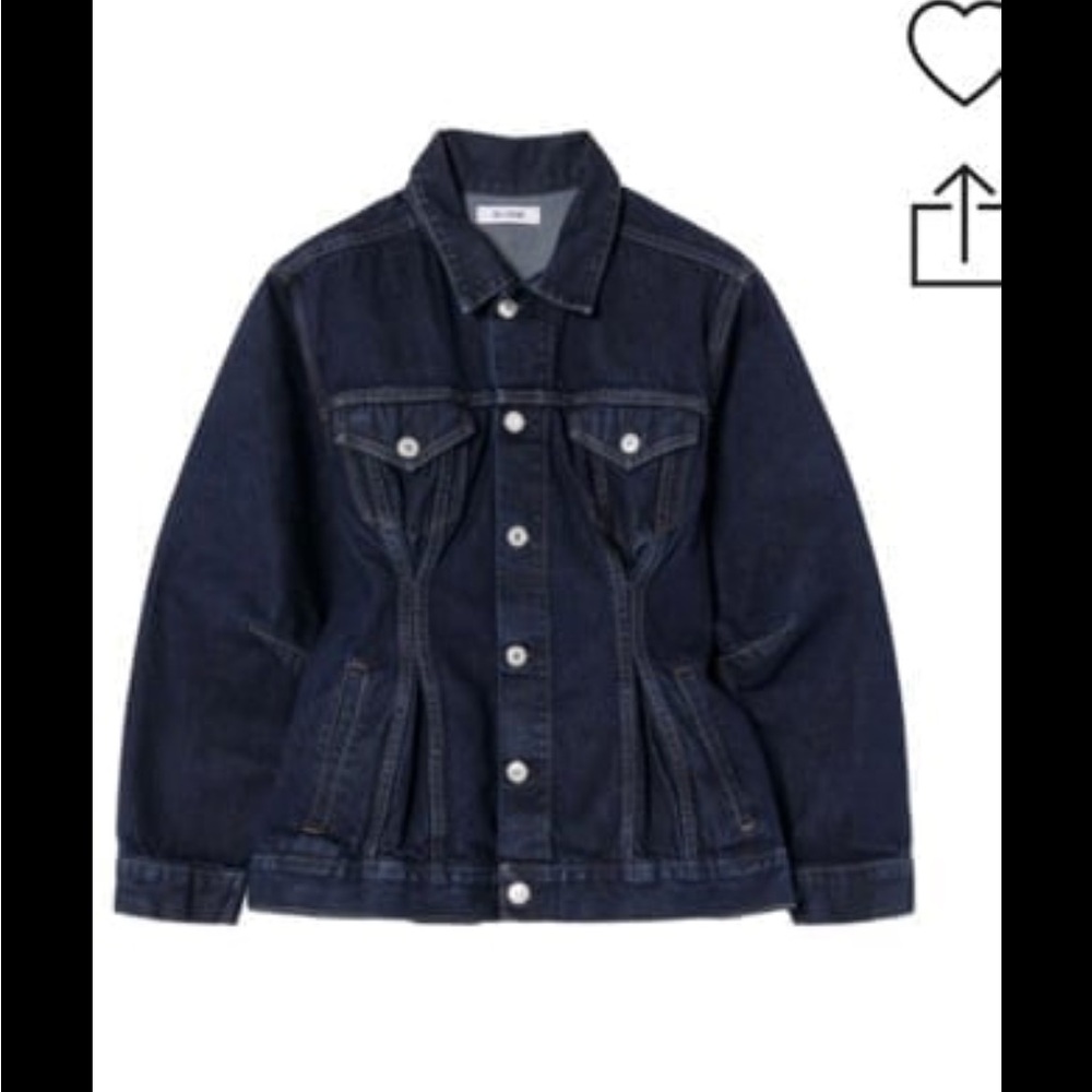 Re/Done Dark Blue Denim Jacket